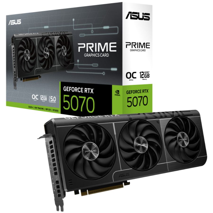 PLACA DE VIDEO ASUS PRIME RTX 5070 OC 12GB