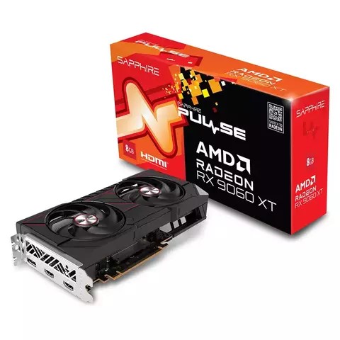 PLACA DE VIDEO SAPPHIRE PULSE RX 9060 XT GAMING OC 8GB