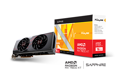 PLACA DE VIDEO SAPPHIRE PULSE RX 7800 XT 16GB D6