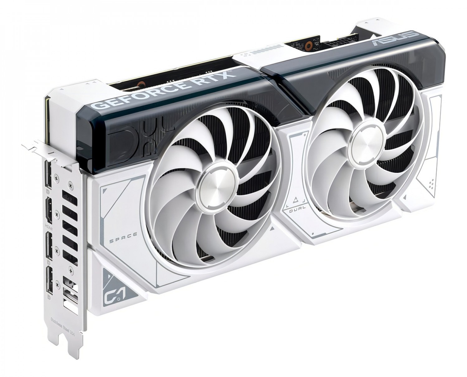 PLACA DE VIDEO GAMER ASUS DUAL RTX 4070S O12GB WHITE