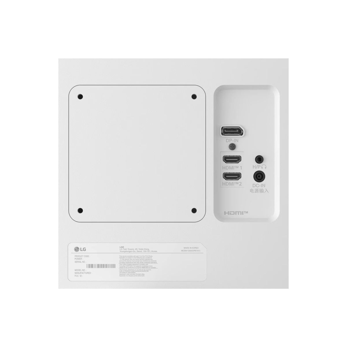 MONITOR LG ULTRAFINO 16:9 27´ 27US500-W IPS 4K