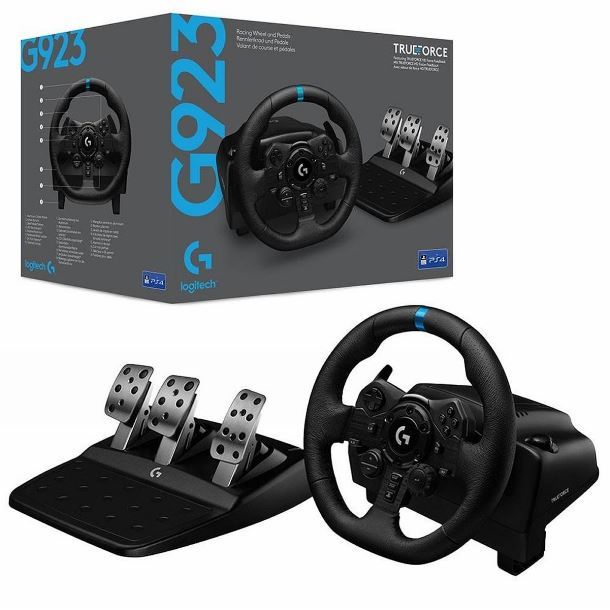 VOLANTE Y PEDALERA LOGITECH G923 PS4/PS5/PC