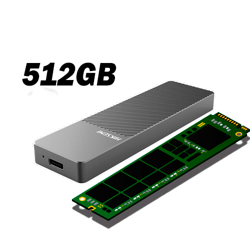 Disco Externo M2 512gb Sata + Carry Disk Usb 3.1 Ssd M2 Gris Oscuro