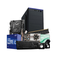 PC OFICINA INTEL CORE I5-10400F 8G SSD 240GB GT 210