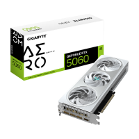 PLACA DE VIDEO GIGABYTE GEFORCE RTX 5060 AERO OC 8G WHITE