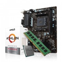 COMBO ACTUALIZACIÓN PC AMD ATHLON 3000G + A520M + 8GB