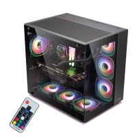 GABINETE GAMER SENTEY A40 GS-8200 ARGB 7 COOLERS NEGRO