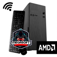 PC OFICINA AMD ATHLON 3000G 8G SSD 240GB GABINETE KIT SENTEY
