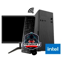PC OFICINA CON MONITOR INTEL PENTIUM G6400 16GB SSD 240GB