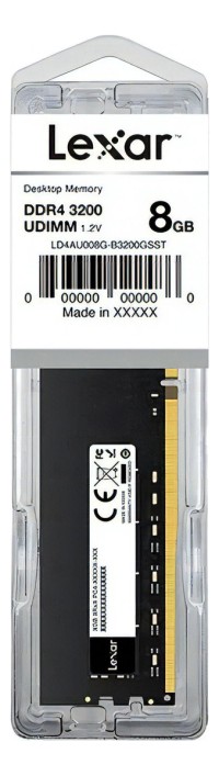 MMEMORIA RAM DDR4 8GB LEXAR 3200HZ PC ESCRITORIO