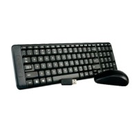 KIT INALAMBRICO LOGITECH MK220 TECLADO MOUSE WIRELESS NEGRO NEGRO