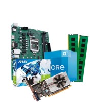COMBO ACTUALIZACIÓN PC INTEL CORE I3 10105F + H410 + 16GB + GT 210 2GB