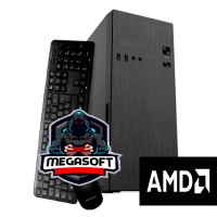 PC OFICINA AMD ATHLON 3000G 16G SSD 240GB GABINETE KIT SENTEY