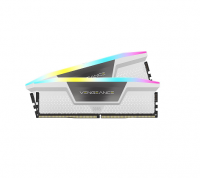 MEMORIA DDR5 CORSAIR 64GB (2X32GB) 6400 MHZ VENGEANCE RGB WHITE CL32