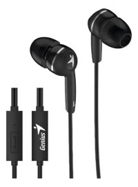 AURICULAR GENIUS CON MICROFONO AURICULARES HS-M320 NEGRO