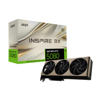 PLACA DE VIDEO MSI GEFORCE RTX 5080 INSPIRE 3X OC 16G