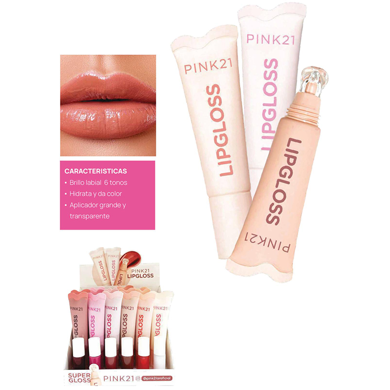 Lip Gloss Super Gloss VIRAL Pink 21