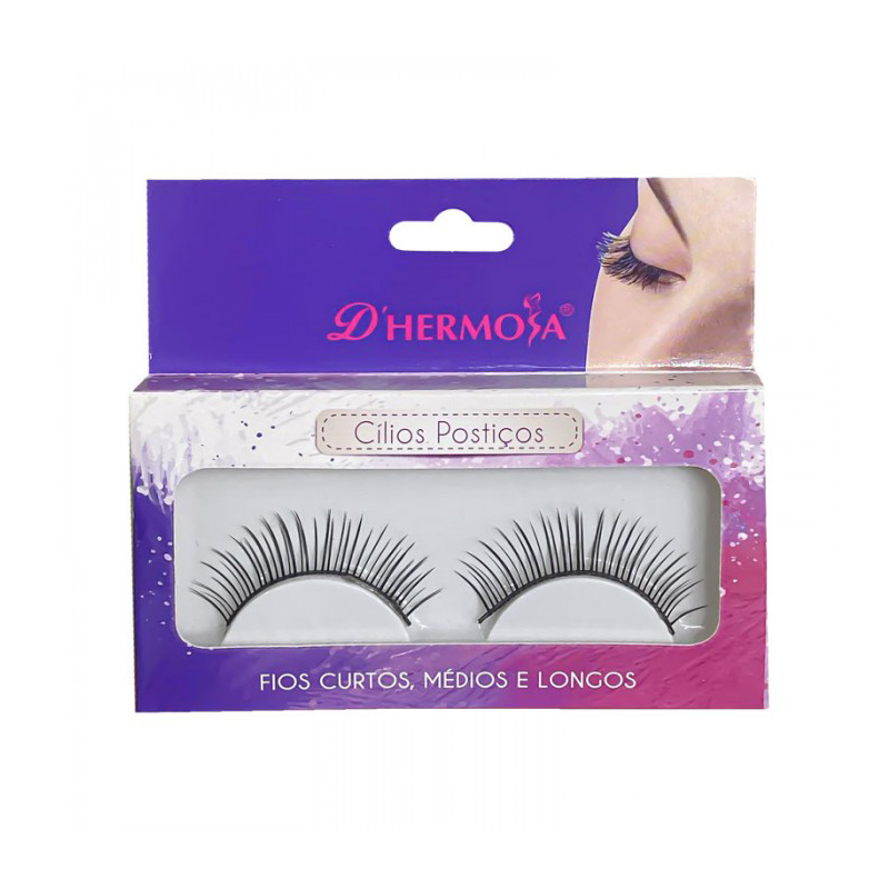 Pestanas Postizas Base Transparente Efecto Long PRO DHermosa