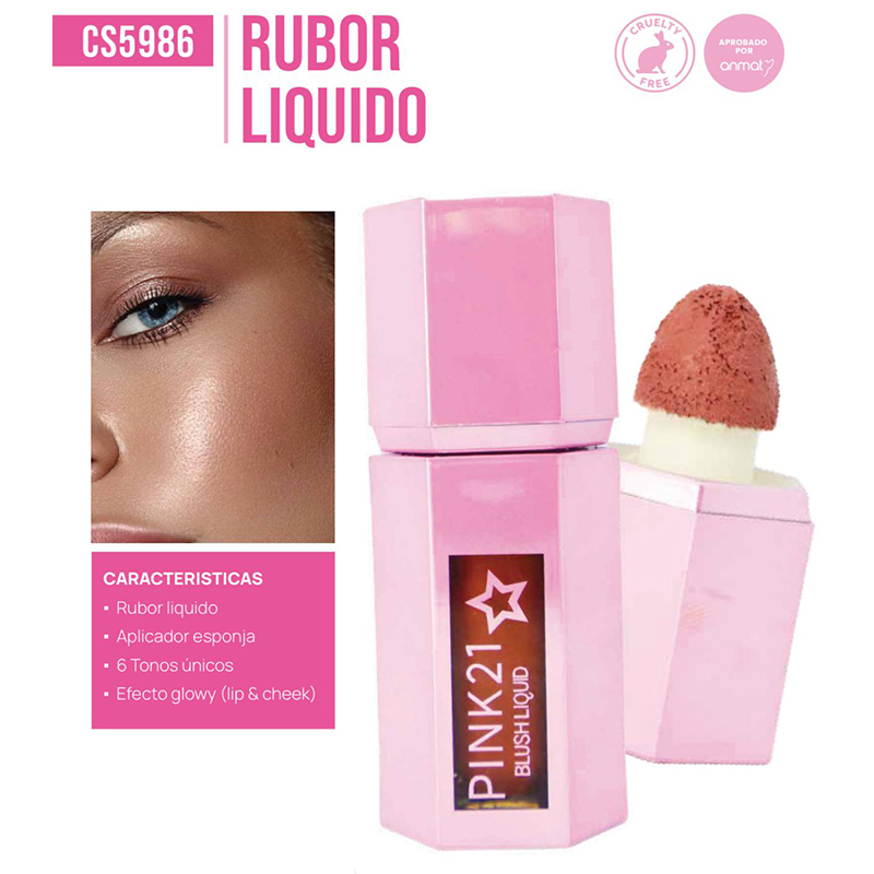 Rubor Liquido Bloom Star Edition Pink 21