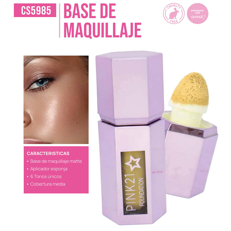 Base Liquida Bloom Star Edition Pink 21