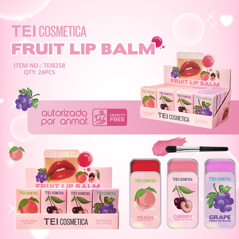 Balsamo Labial Fruit Hidratante C/Aplicador TEI