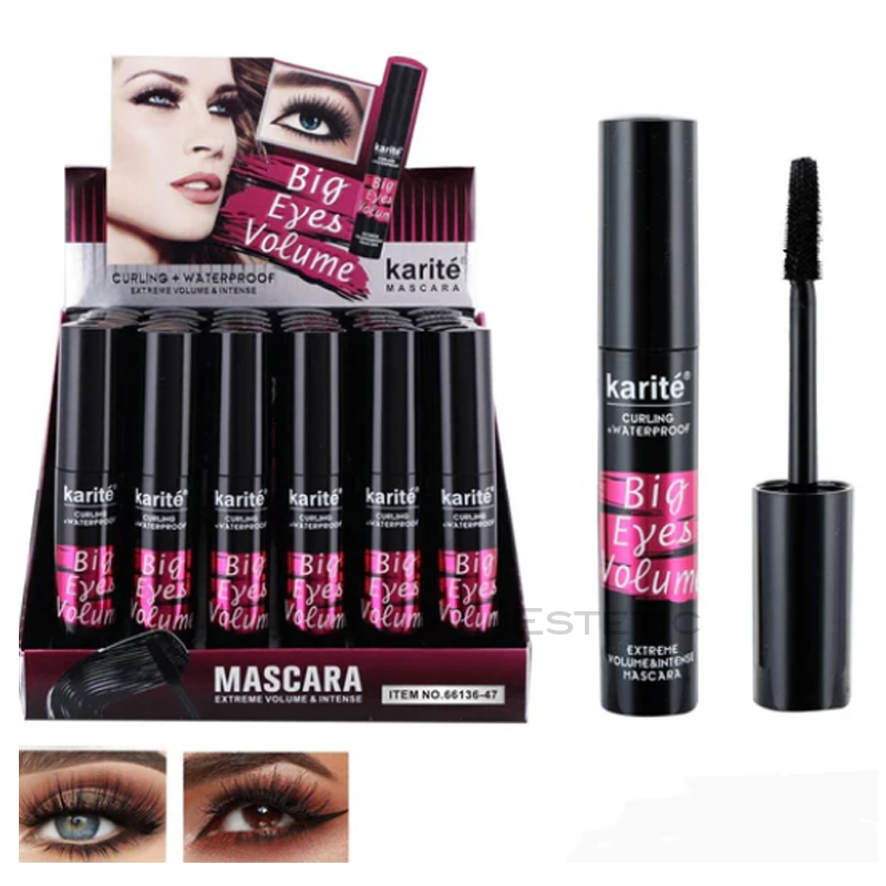 Mascara Pestanas Curling Big Eyes Pro Karite 