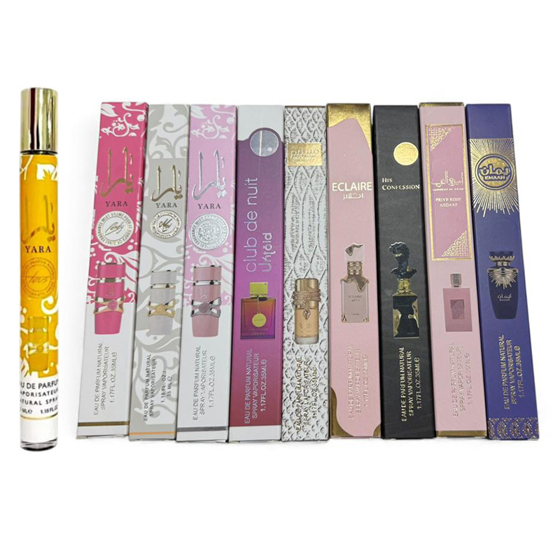 Pack X12 Perfume Arabe Yara Untold Khamrah Club Nuit Asad Tubito 35Ml VIRAL (SURTIDO)(PROMO)