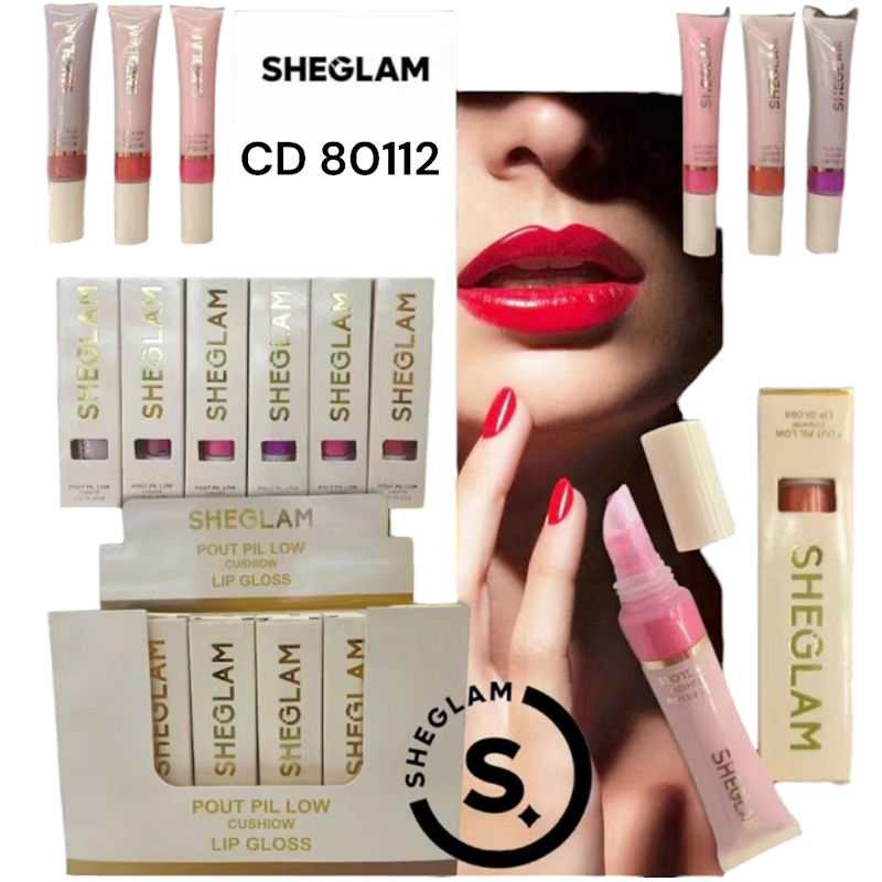 Labial Gloss Liquido C/Aplicador SHEGLAM