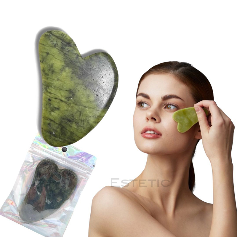 Piedra Guasha Skin Care Masajes JADE