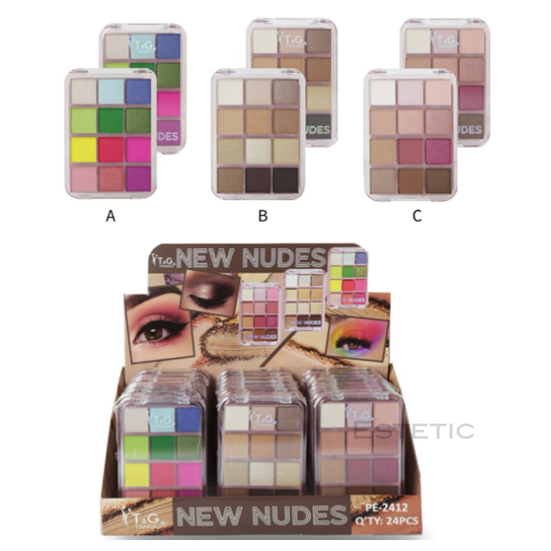 Paleta Sombra New Nudes T&G Tango Pro
