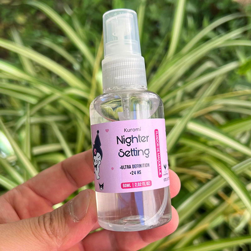 Fijador Maquillaje Kuromi Nighter Setting HD 