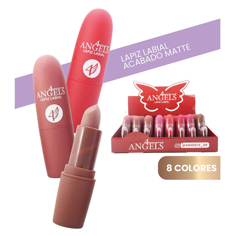 Labial Barra Acabado Matte 4 Angels