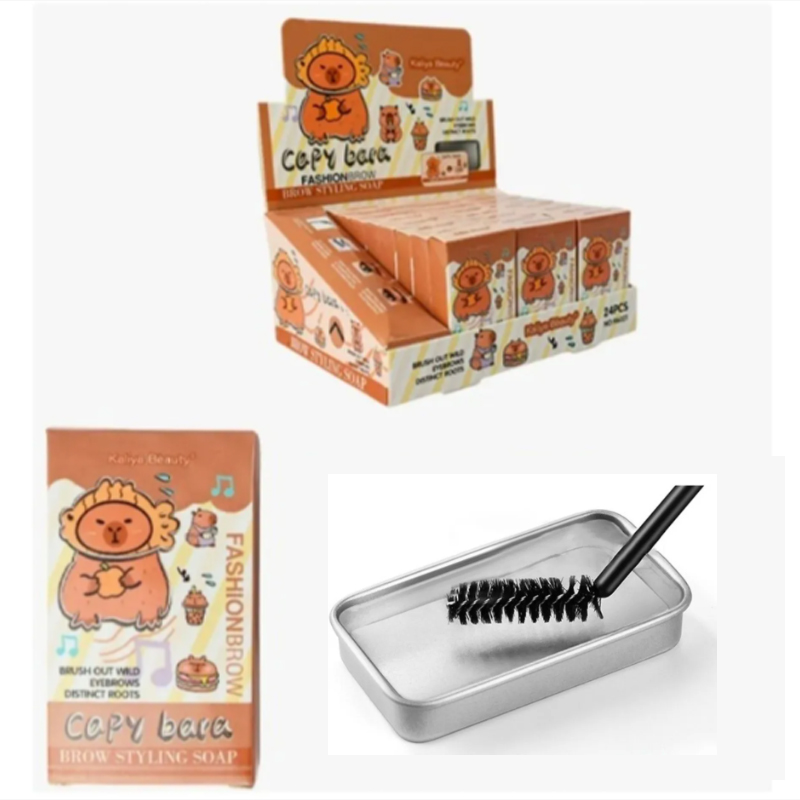 Jabon Fijador Para Cejas C/Aplicador Capibara