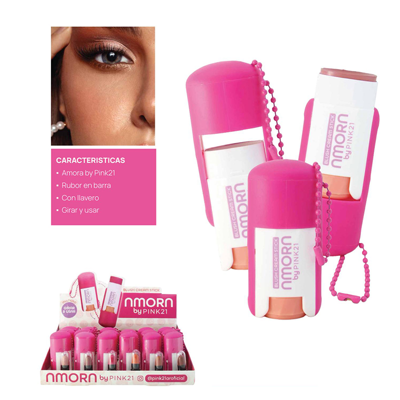 Rubor En Barra NMORN C/Llavero Pink 21