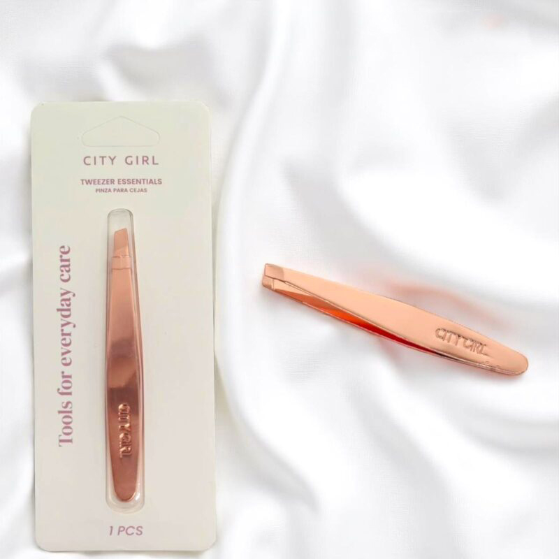 Pinza Para Cejas Gold Rose City Girl