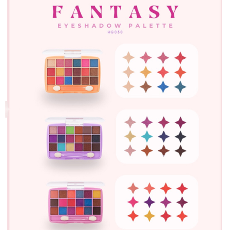 Paleta Sombra 18 Colores Fantasy Pigmentada DHermosa