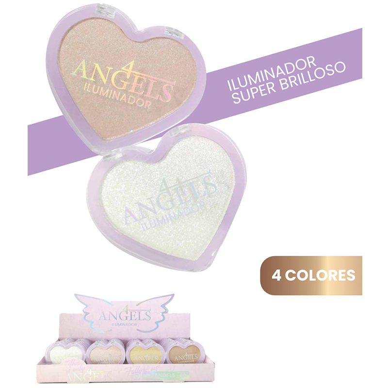 Pack X6 Iluminador Super Brilloso Shiny Love 4 Angels (PROMO)(SURTIDO)
