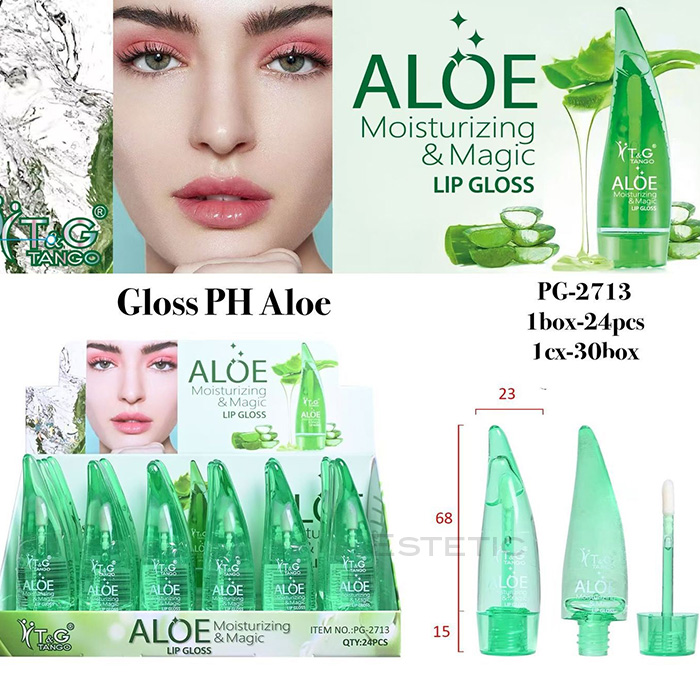 Lip Gloss Super Hidratante Aloe Vera T&G Tango