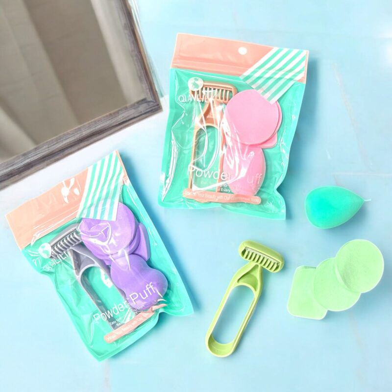 Set 4 Esponja + Afeitadora Venus Suave