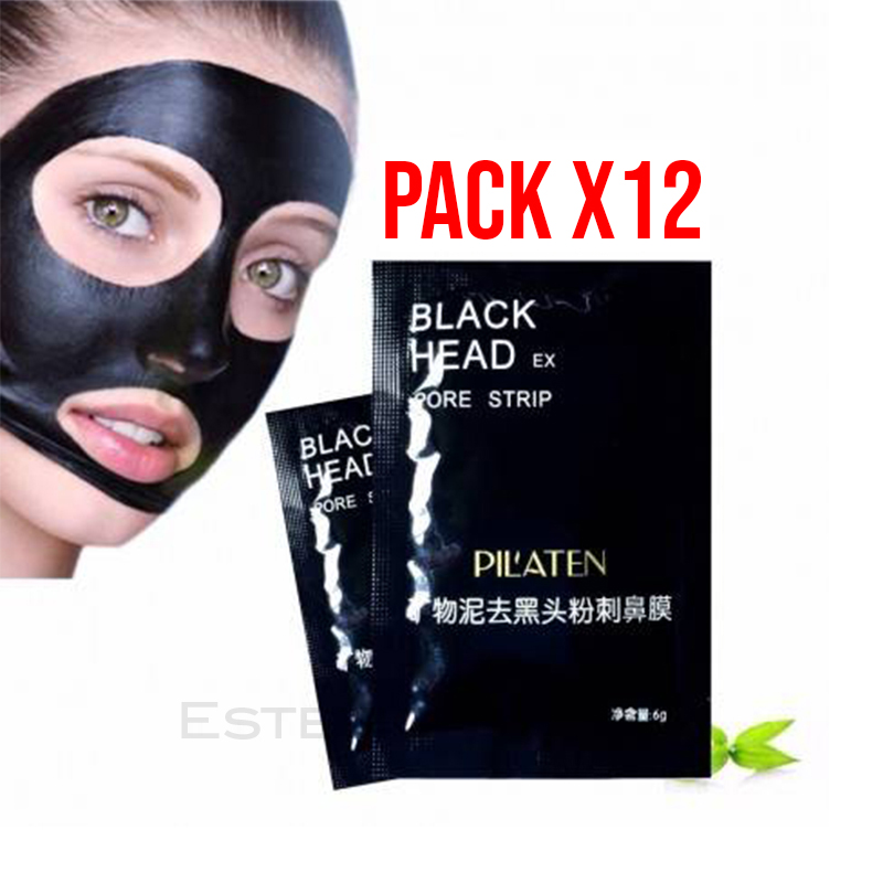 Pack X12 Mascarilla Puntos Negros Peel Off (PROMO)