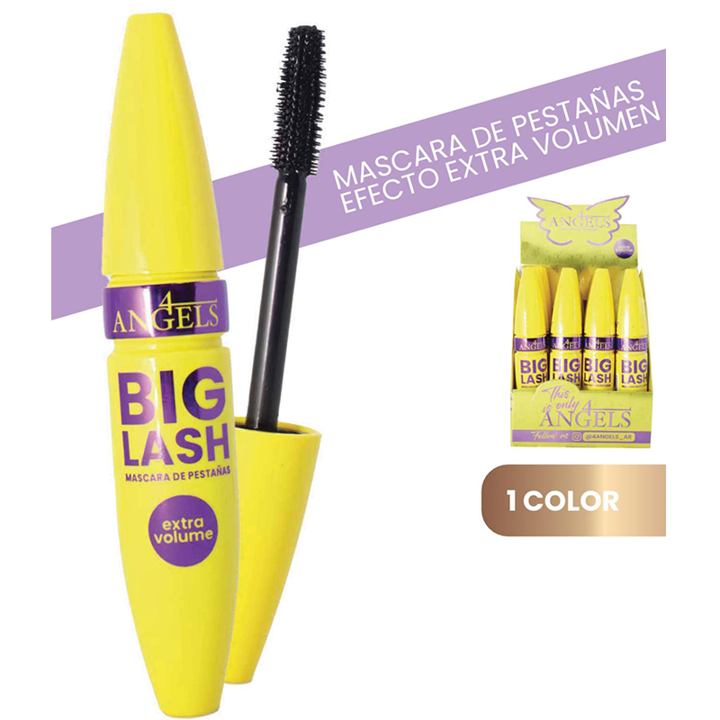 Pack X6 Mascara De Pestanas Big Lash Extra Volumen 4 Angels (PROMO)