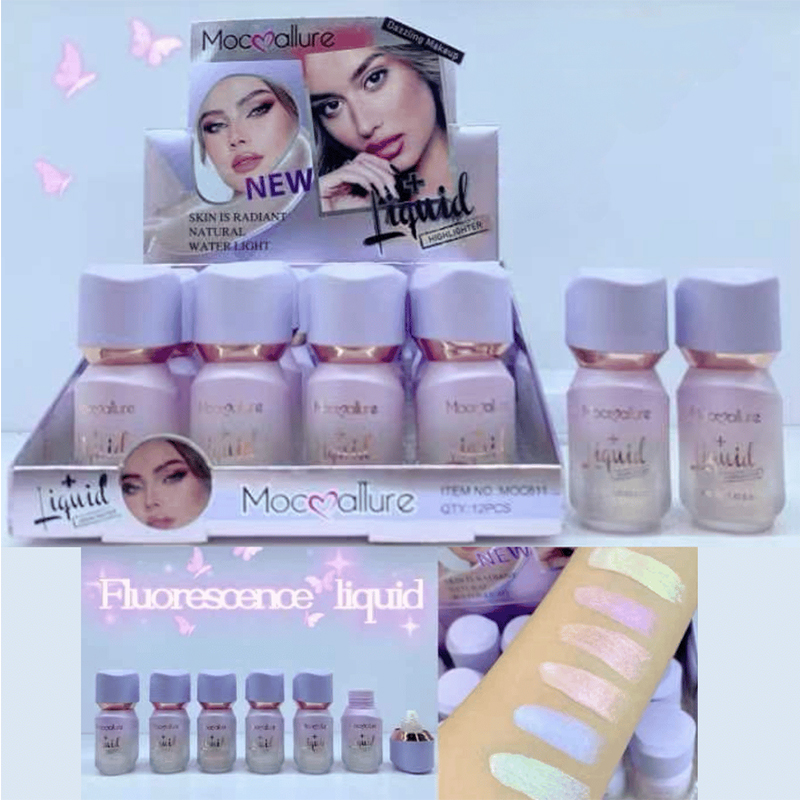 Iluminador Liquido Bloom Efecto Tornasol Fluor VIRAL