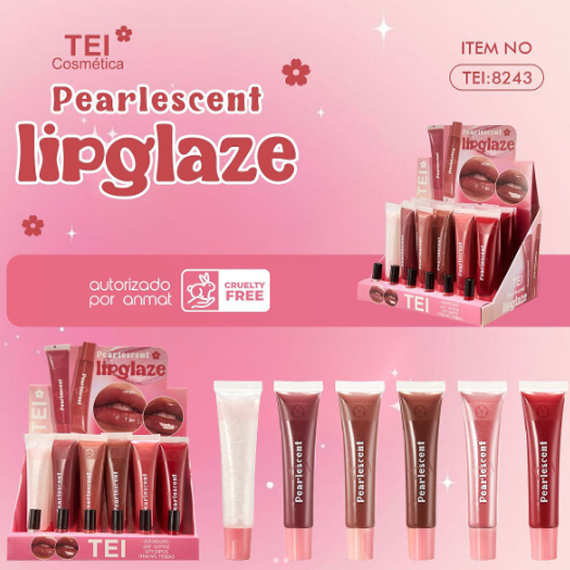 Labial Liquido Lipglaze Pearlescent HD TEI