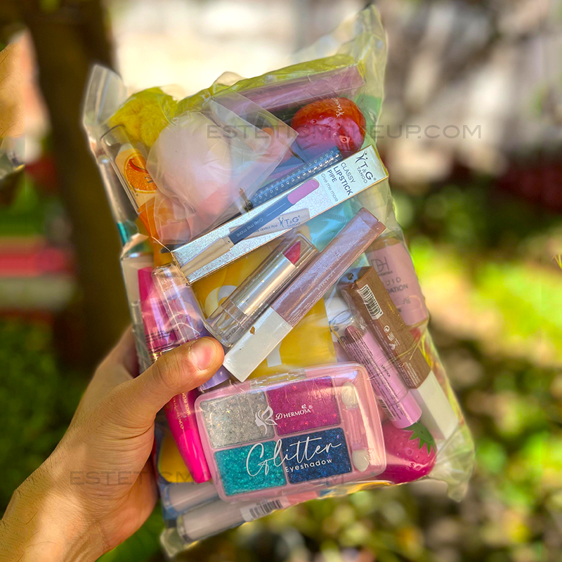 Fardo Maquillaje Importado Brasil #128 (60 a 70 productos)