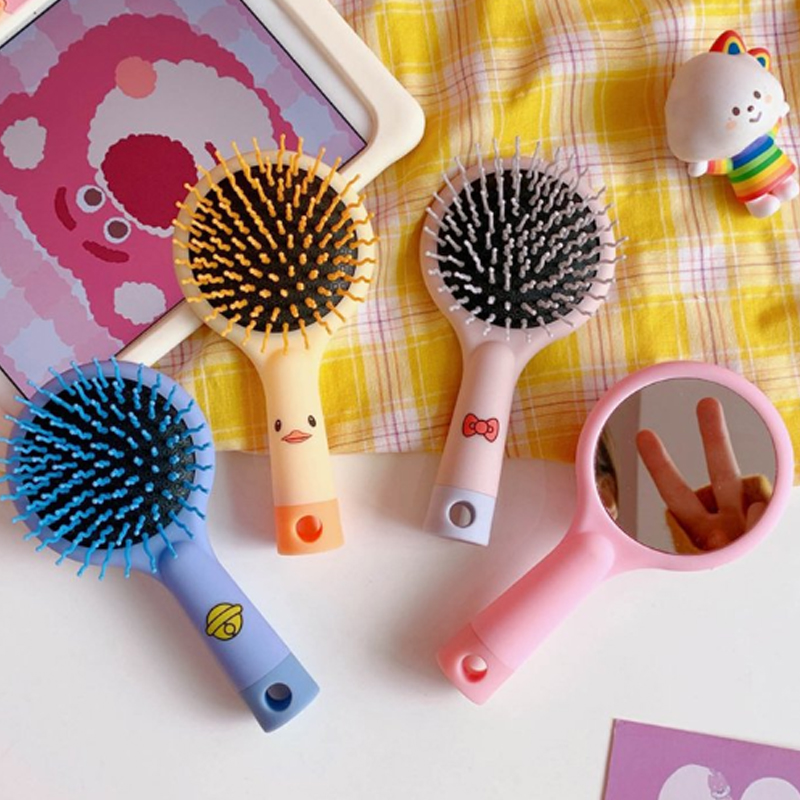 Cepillo Animado Con Espejito Infantil