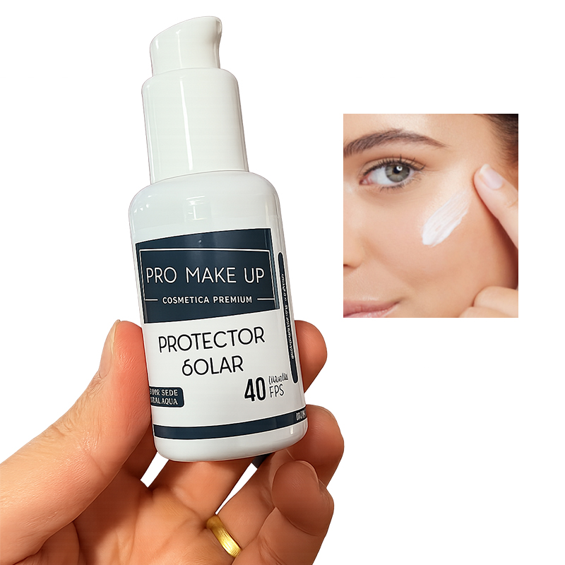 Protector Solar Toque Seco + Aceite Jojoba 40 FPS PRO Make Up