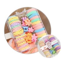 Set De Gomitas + Coleritos + Trabitas Para Pelo Con Estuche