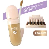 Pack X12 Corrector Liquido Soft Matte 4 Angels (PROMO)(SURTIDO)