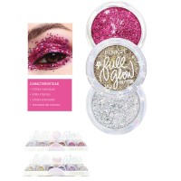 Pack X6 Glitter Individual Full Glitter HD Super Pigmentado Pink 21 (PROMO)(SURTIDO)