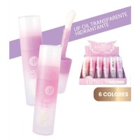 CAJA X24 Lip Oil Hidratante Aplicador Plumon 4 Angels